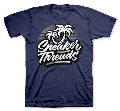 Retro 3 Midnight Navy ST Palms Shirt