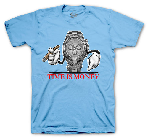 Retro 4 University Blue Time is Money Shirt