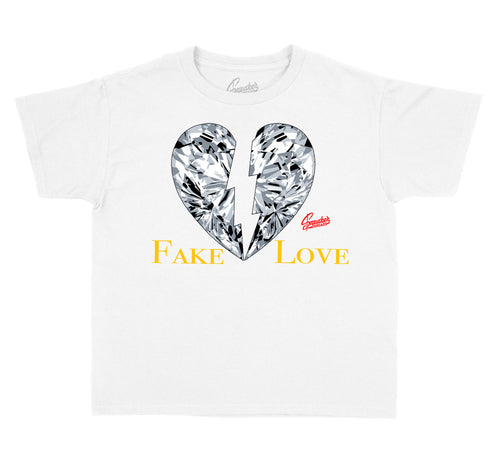 Kids- Cool Grey 3 Love Shirt
