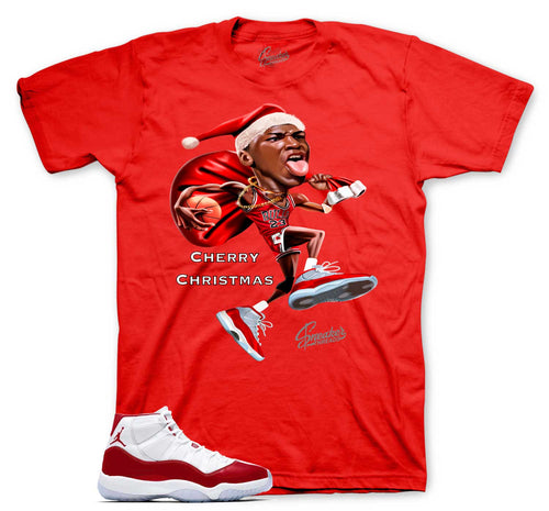 Retro 11 Cherry Christmas Shirt