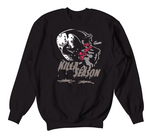 Taupe Haze Jordan 4 sneaker collection to matching crewneck sweaters