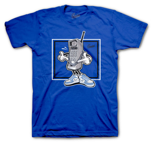 Retro 1 Hyper Royal  Hustle Phone Shirt