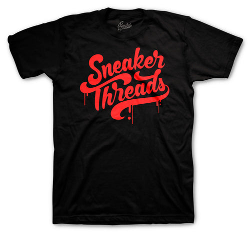 Jordan 9 Chile red sneaker tees match retro 9s black Chile red shoes