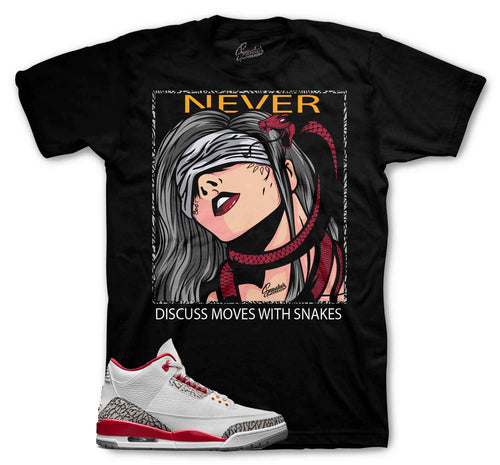 Never Discuss Moves With Snakes Sneaker Tees