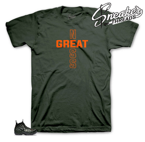 Foamposite sequoia official matching sneaker tees and shirts.