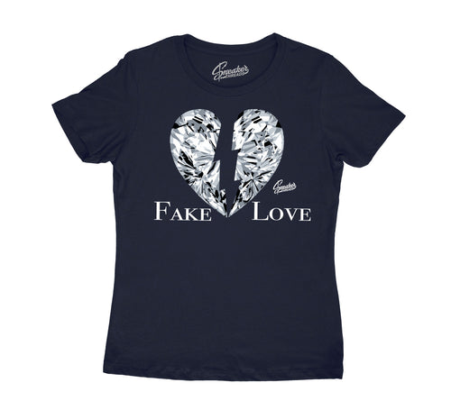 womens tee collection to match with Jordan 3 midnight navy sneaker collection 