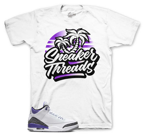 Jordan 3 Dark iris Sneaker Tees