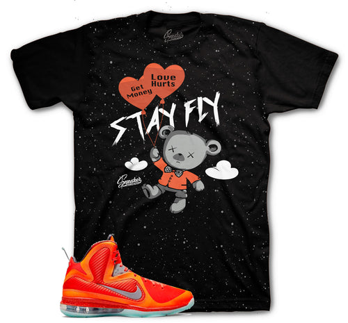 Lebron 9 galaxy sneaker tee