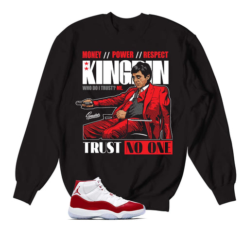 Retro 11 Cherry Trust issues Sweater
