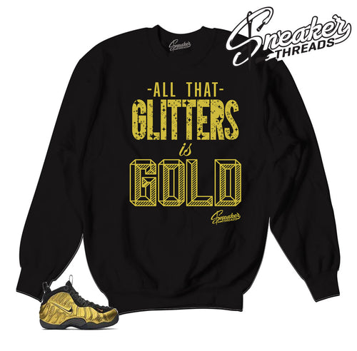 Sweaters match Foamposite metallic gold | Sneaker threads.