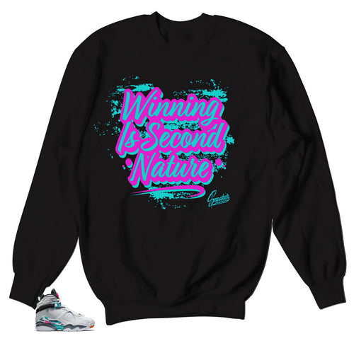 Jordan 8 South Beach sneaker sweater match retro 8 turbo green