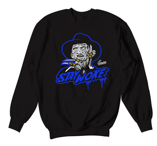 Jordan 12 sneaker game royal matching crewneck sweater collection