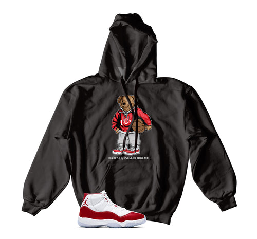Retro 11 Cherry Icy Bear Hoody