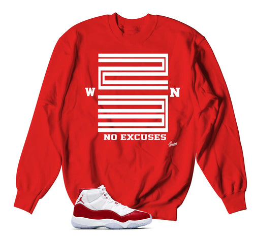 Retro 11 Cherry Win 23 Sweater