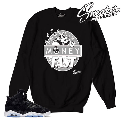 Jordan 6 heiress sweaters match retro 6 crewnecks.