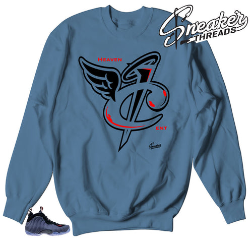 Sweaters to match Foamposite Denim