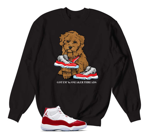 Retro 11 Cherry Got Em Sweater