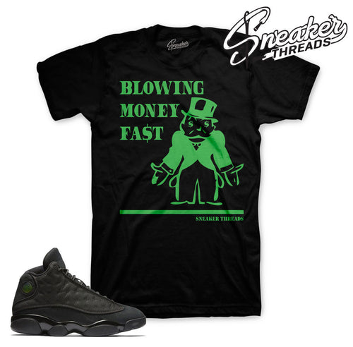 Jordan 13 black cat tees. New sneaker match black cat tees.