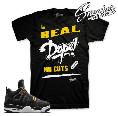 Jordan 4 royalty sneaker match tees retro 4's royalty.