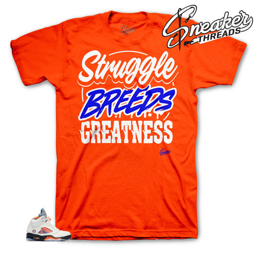 Jordan 5 Barcelona Struggle breeds shirt