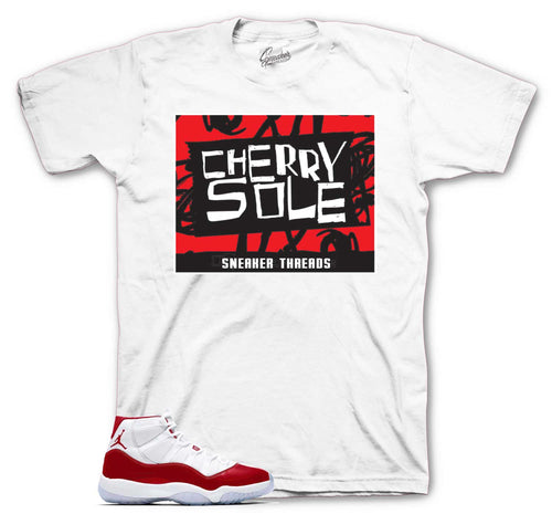 Retro 11 Cherry Enjoy Your Sole Shirt