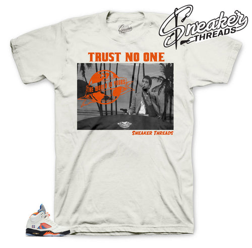 Jordan 5 Barcelona Scarface Shirt