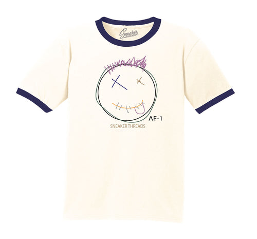 Air Force 1 Travis Scott Cactus Smile Ringer Shirt