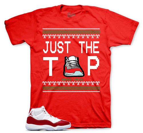 Retro 11 Cherry Just The Tip Shirt