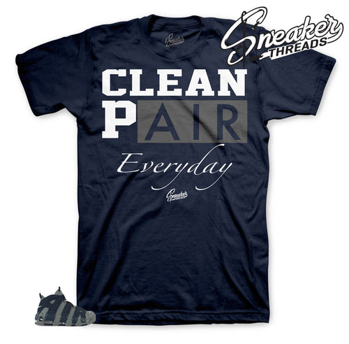 Uptempo hoyas sneaker tees match loud and clear shoes.