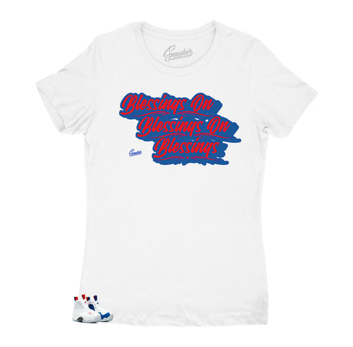 Blessings tee to match USA Foamposite release