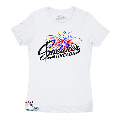 Sneaker Threads original tees for 4Th of July match USA Foams
