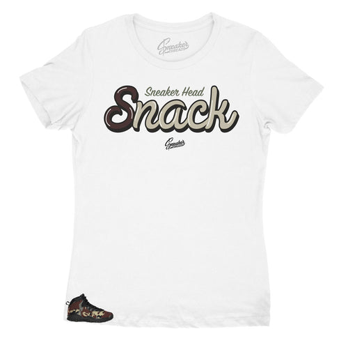 Womens tee collection designed to match the womens sneaker collection woodland camo Jordan 10