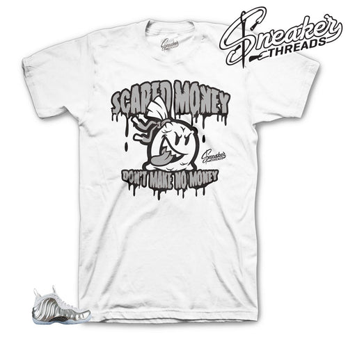 Foamposite chrome tees match foam | Official foam chrome shirts.