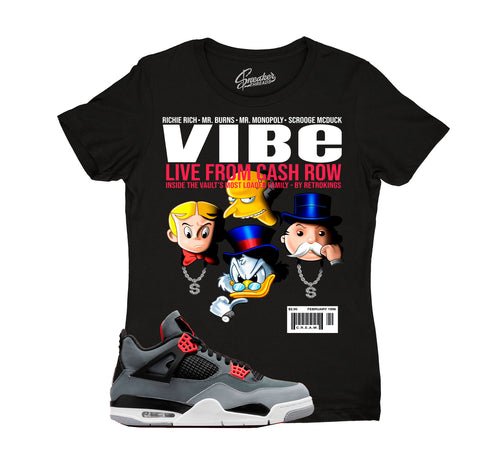 Jordan 4 infrared sneaker tees