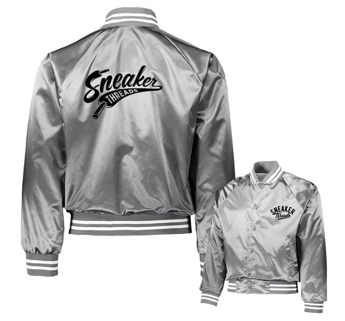 Retro 11 Metallic Silver ST Laces Jacket