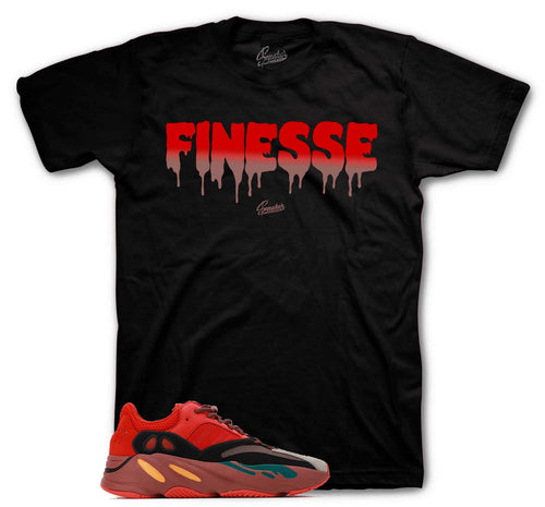 Yeezy hi res red sneaker tees