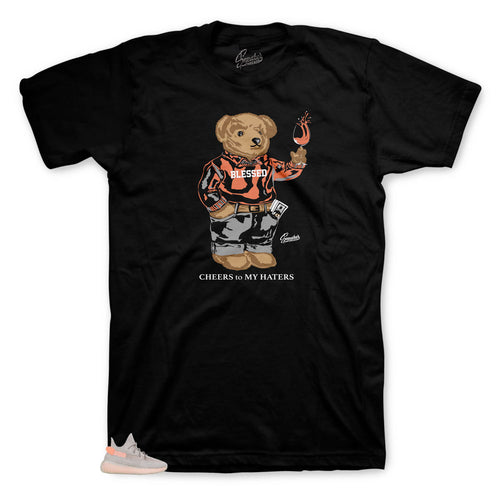 Yeezy True Form Cheers Bear shirt to match sneakers