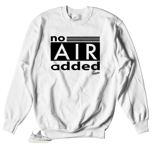 No Air Added to Match Yeezy Boost Zebra