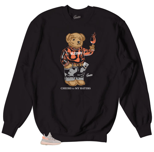 Yeezy True Form Cheers Bear Sweater to match sneakers perfect