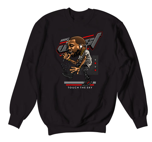 350 Bred Touch The Sky Sweater