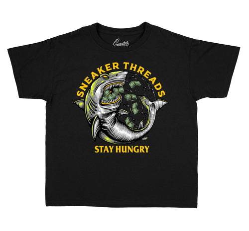 Jordan 1 volt. gold sneaker matching with kids tees