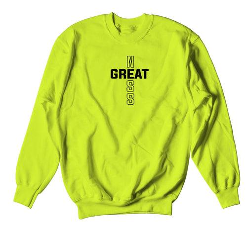 Sweater shirt collection made to match the yeezy yeezreel 350 sneakers