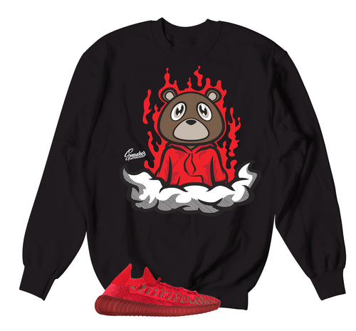 Crewnecks to match Yeezy 350 Slate Red CMPCT | Matching Crewnecks