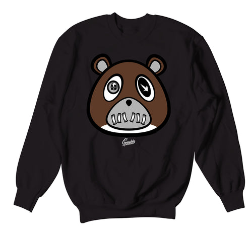 Dark Mocha Jordan 1 sneaker collection matching with guys crewnecks