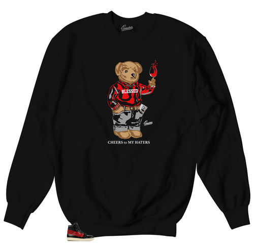 Jordan 1 couture sneaker sweaters match | Retro 1 Sweatshirts.