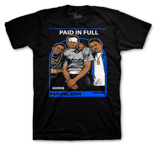 Racer blue Jordan 5 Sneaker Tees and Matching Shirts For AJ5 Retro