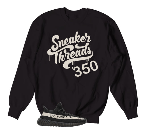 Crewnecks match Yeezy 350 core white oreo | Matching Crewneck