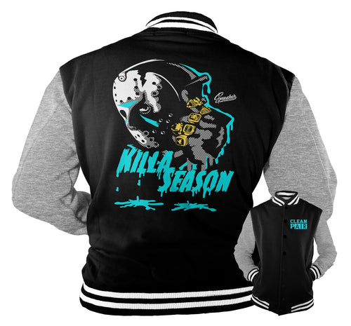 Varsity jackets created to match perfect with the Jordan 5 sneakers