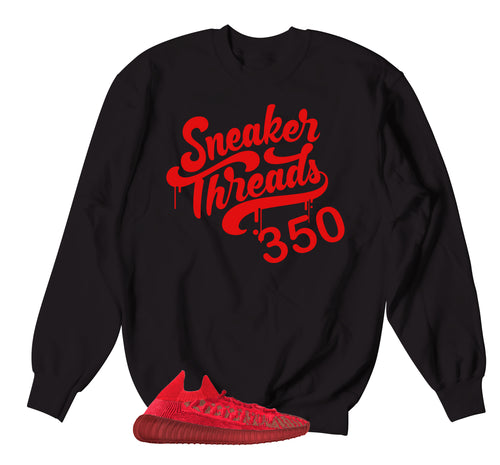 Crewnecks to match Yeezy 350 Slate Red CMPCT | Matching Crewnecks