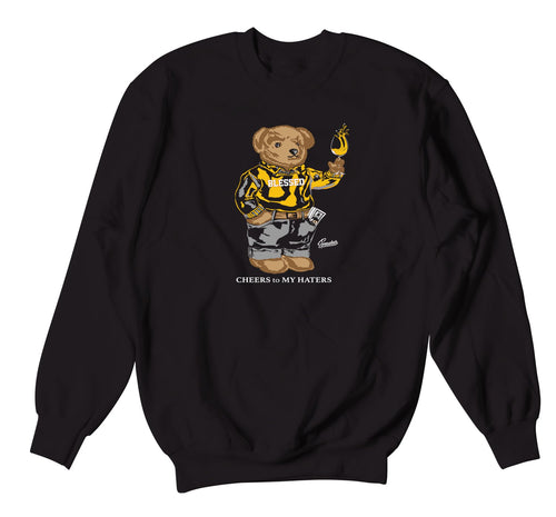 crewneck collection designed to match the Jordan 12 reverse taxi sneaker